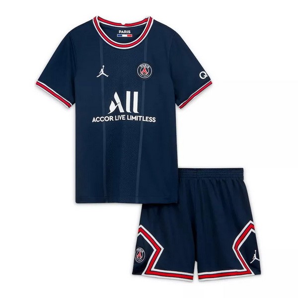 Camiseta Paris Saint Germain Niño 1st 2021-2022 Azul